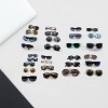 Mixed Design Sunglasses for Outdoor UV Protection 